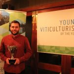 Simon Gourley from Domaine Thomson is the Central Otago Young Viticulturist of the Year