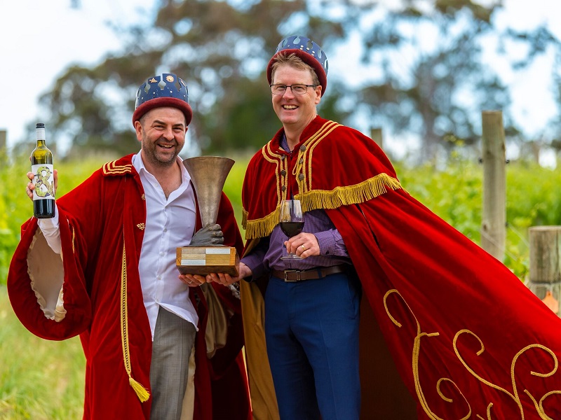 Winning wine at McLaren Vale wine show