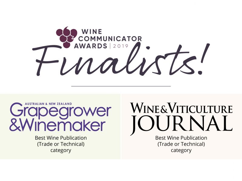 2019 Wine Communicator of the Year Awards finalists announced