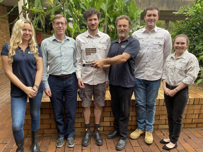Southern Cross University students win highly competitive soil judging competition