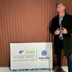 Tristan van Schalkwyk named the 2021 Corteva North Canterbury Young Viticulturist of the Year