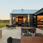 The east patio of Taylors new cellar door – photography by Anson Smart
