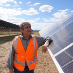 Image 3 _ John Casella, CEO of Casella Family Brands’ at the company’s new solar facility in Yenda, NSW. Photographer credit Vince Bucello