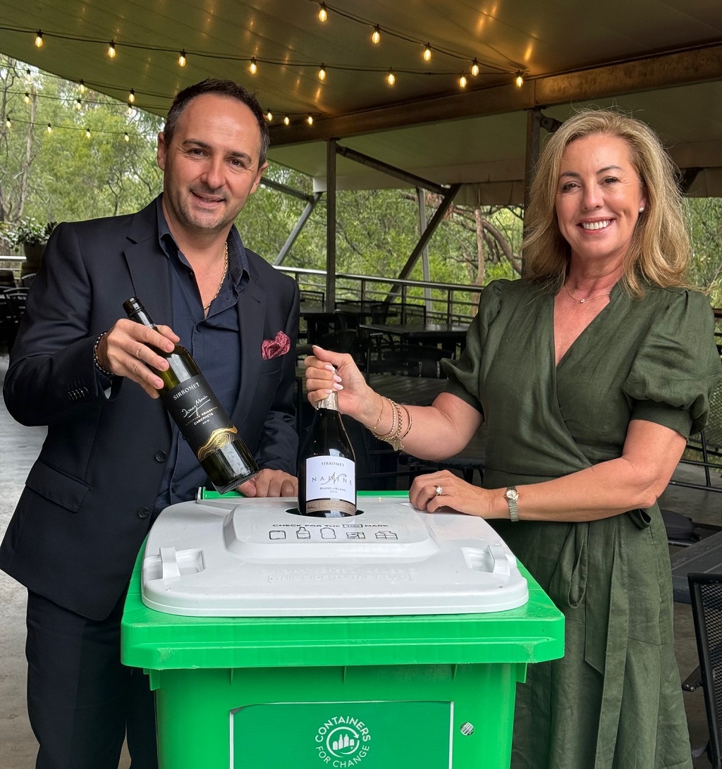 QLD winery anticipates ,000 refund from glass bottle recycling