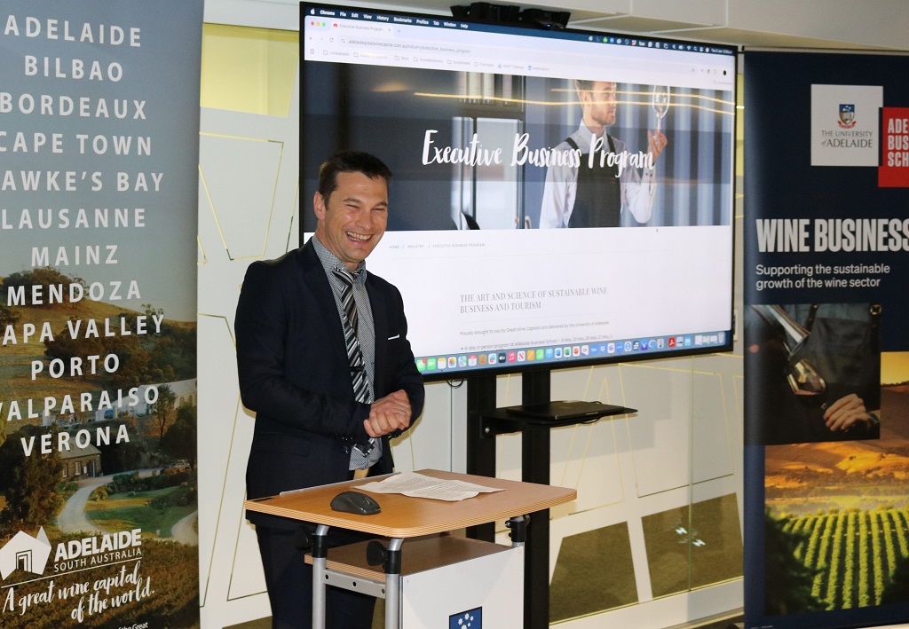 Executive business program builds value for tourism and wine professionals