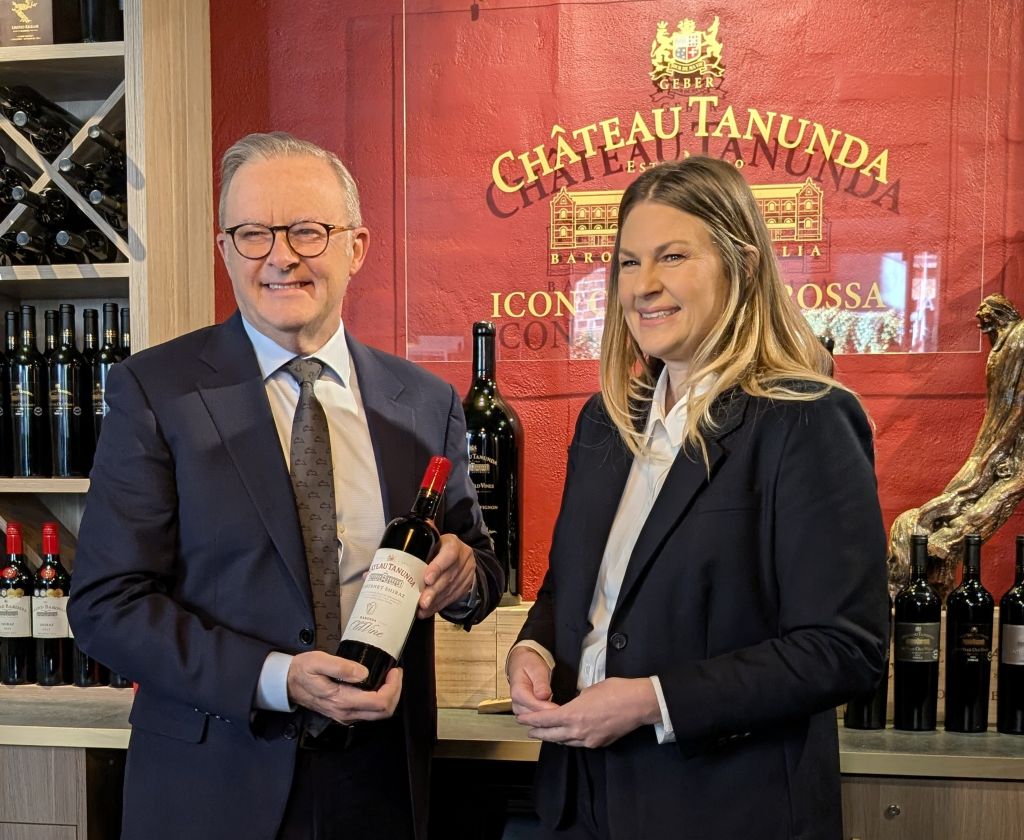 PM describes Barossa Valley wine as “the best in the world”