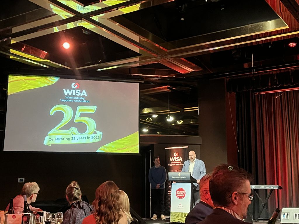 Suppliers celebrated at the 2025 Wine Industry Impact Awards